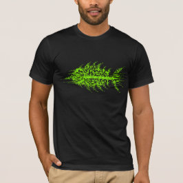 Camiseta Glitch Pixel Code Fish 