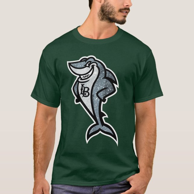 Camiseta Glitter Elbee California State University Long Bea (Frente)
