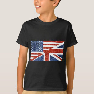 Camiseta glitter usa uk