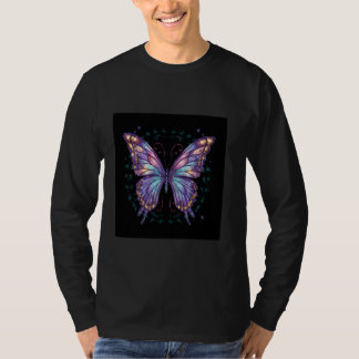 Camiseta Glittering butterfly