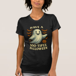 Camiseta Glittery Ghost Halloween