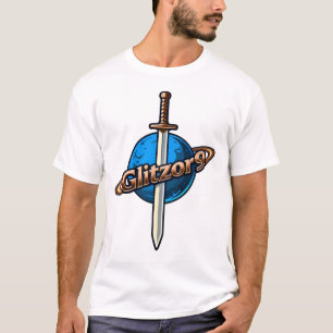Camiseta Glitzor9 Crest: Logotipo de Espada & Anéi