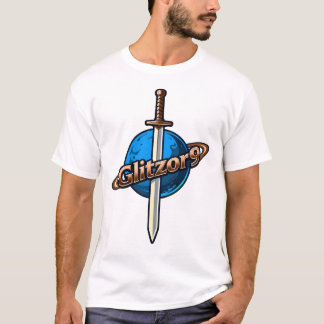 Camiseta Glitzor9 Crest: Sword & Rings Logo T-Shirt