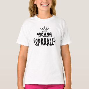 Camiseta Glitzy Girls Love Pageants, Team Sparkle, Pageant