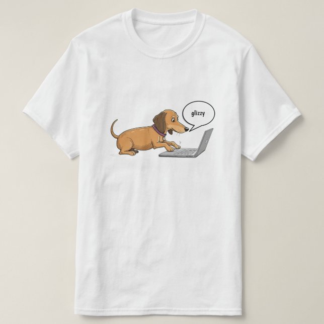Camiseta Glizzy Cachorro-Quente (Frente do Design)