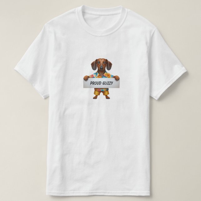 Camiseta Glizzy Orgulhoso  (Frente do Design)