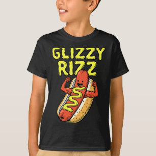 Camiseta Glizzy Rizz Dogs Meme Gíria