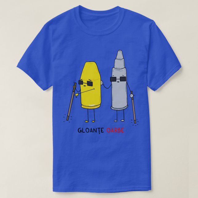Camiseta gloante OARBE (Frente do Design)