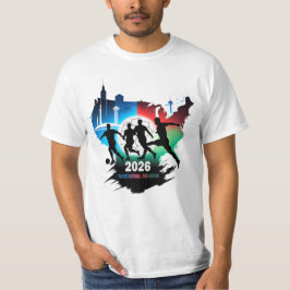 Camiseta Global Soccer 2026 Three Nations. One Dream.