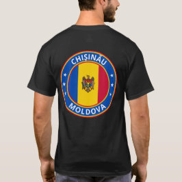 Camiseta Global Traveler - Chișinău, Moldávia
