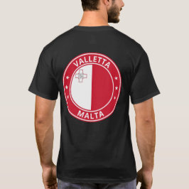 Camiseta Global Traveler - La Valeta, Malta