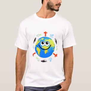 Camiseta Globo cristão