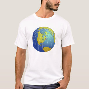 Camiseta Globo da terra