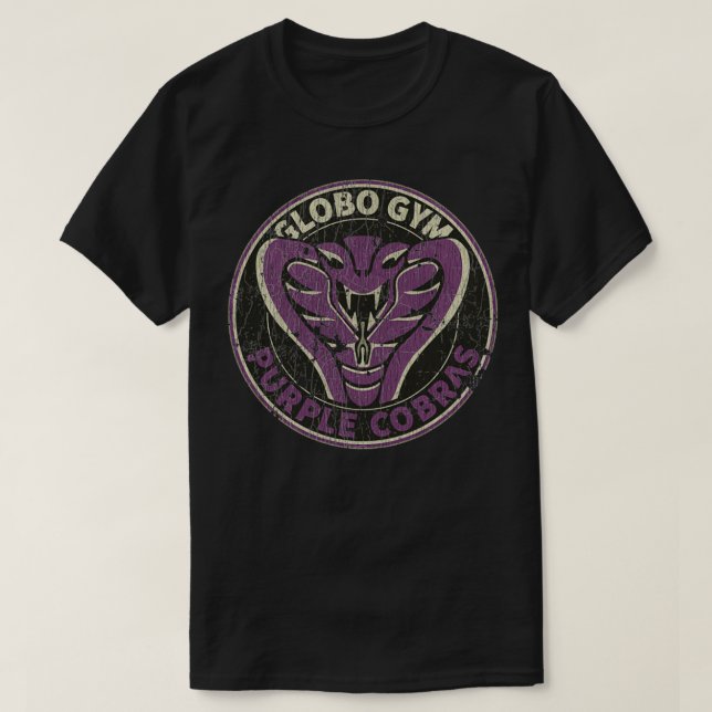 Camiseta Globo Gym Purple Cobras 1  (Frente do Design)