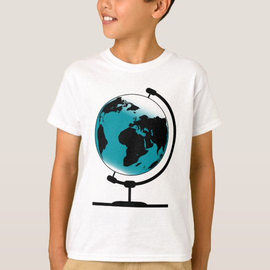 Camiseta Globo montado no giro de giro