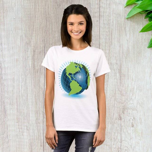 Camiseta Globo Verde (Criador carregado)