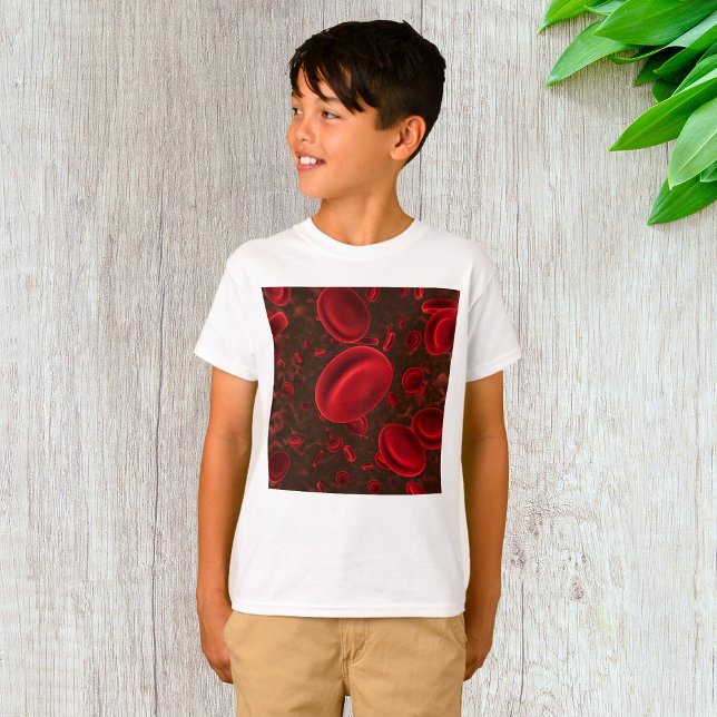 Camiseta Glóbulos Vermelhos Microscópicos (Criador carregado)