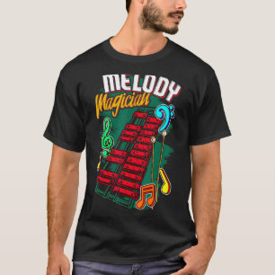 Camiseta Glockenspiel Organ Music Instrumento Amplia Jogado