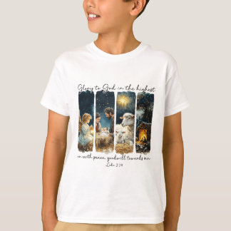 Camiseta Glória A Deus No Mais Alto - Natal Natividade G