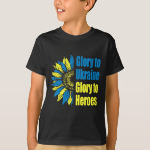 Camiseta Glória à Ucrânia Glória aos Heróis Sementes de Gir