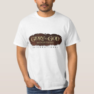 Camiseta Glória ao t-shirt do valor dos homens do deus