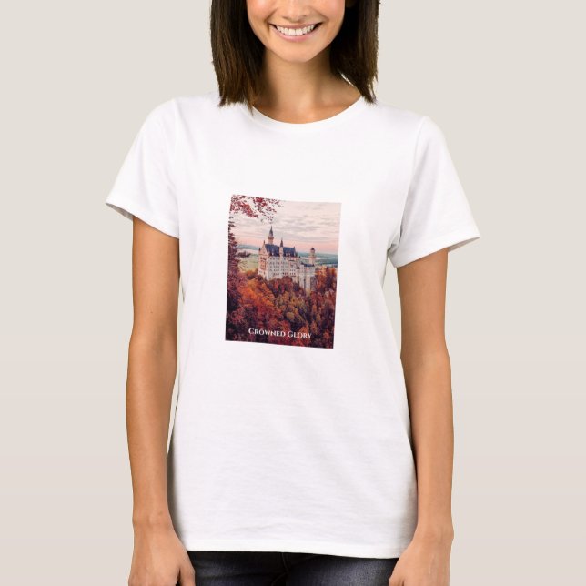 Camiseta Glória Crowada - Royalty & Elegance (Frente)