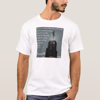 Camiseta Glória do 8:18 dos romanos a ser revelada