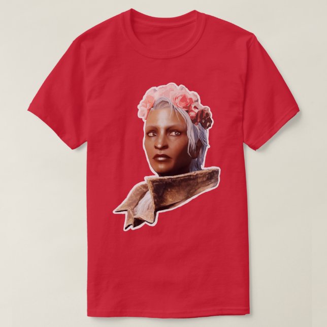 Camiseta Glória Flor Coroa (Frente do Design)