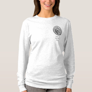 Camiseta glória para jesus e maria
