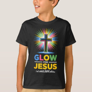 Camiseta Glória Para Jesus Fé Cristã _1