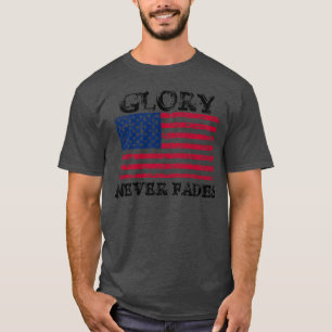 Camiseta Glória Patriótica Nunca Desvanece