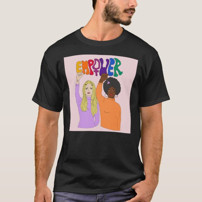 Camiseta Gloria Steinem e Dorothy Pitman Hughes Empower S (Frente)