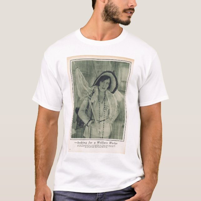 Camiseta Gloria Swanson 1928 (Frente)