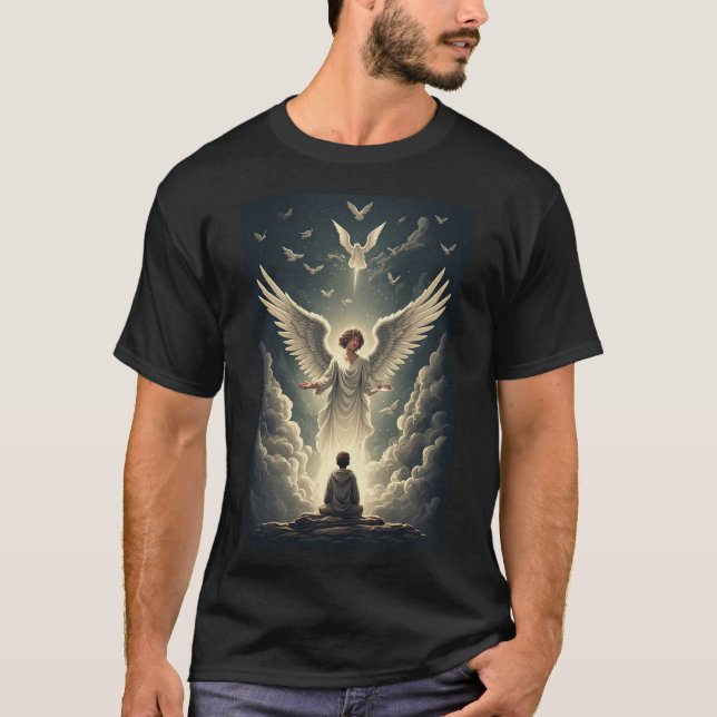 Camiseta Glorious Heavenly Angels Men's Tee Shirt (Frente)