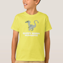 Camiseta Glorpy Worpy Microraptor Dino T-Shirt