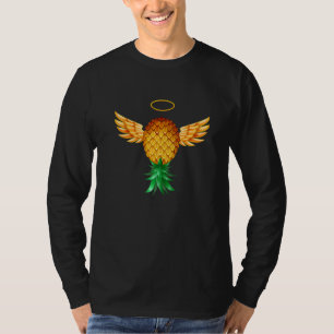 Camiseta Glory Angel Wings Swinger Para Baixo Pineapple Ha