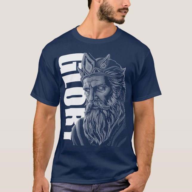 Camiseta GLORY - O Rei Sábio (Frente)
