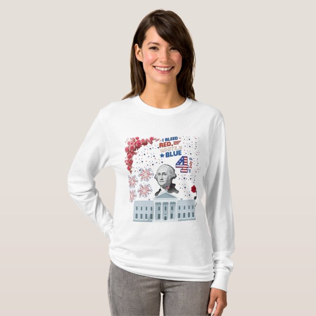 Camiseta Glory Under the Stars branco (Frente Completa)