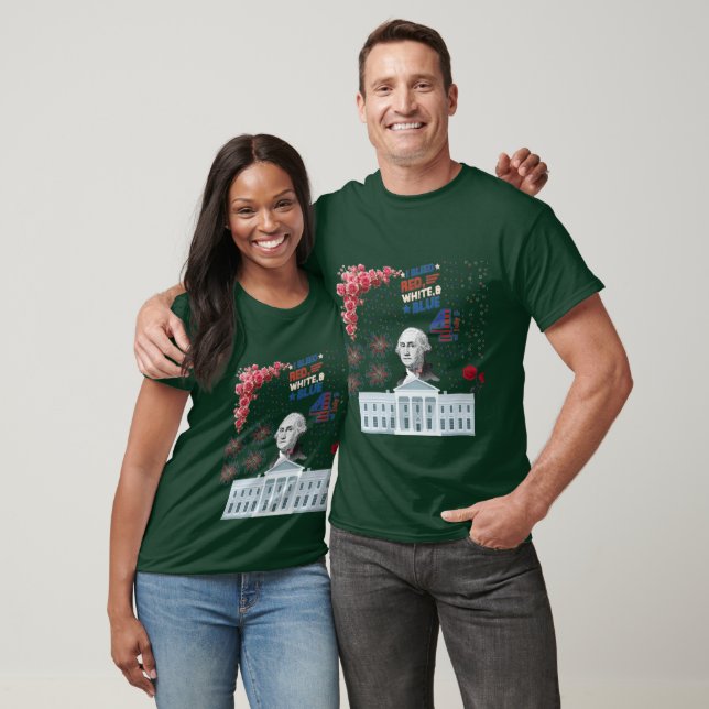 Camiseta Glory Under the Stars floresta profunda (Unissex)