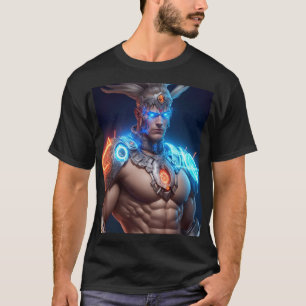 Camiseta Glossando Cyborg Zeus Deus grego