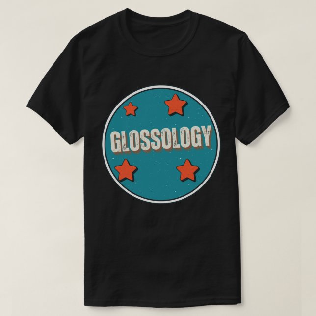 Camiseta Glossologia (Frente do Design)