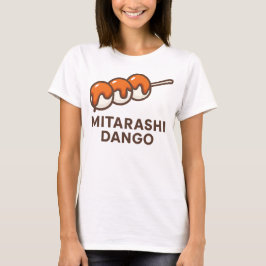 Camiseta Glossy Mitarashi Dango Ilustração