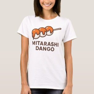 Camiseta Glossy Mitarashi Dango Ilustração