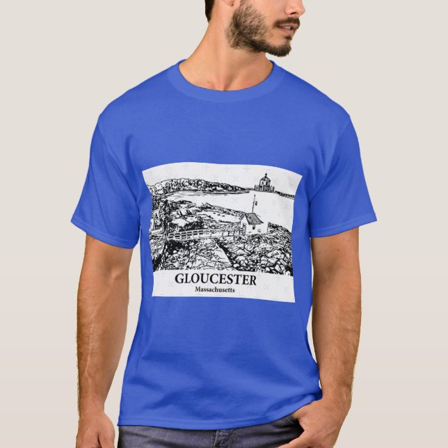 Camiseta Gloucester Massachusetts (Frente)
