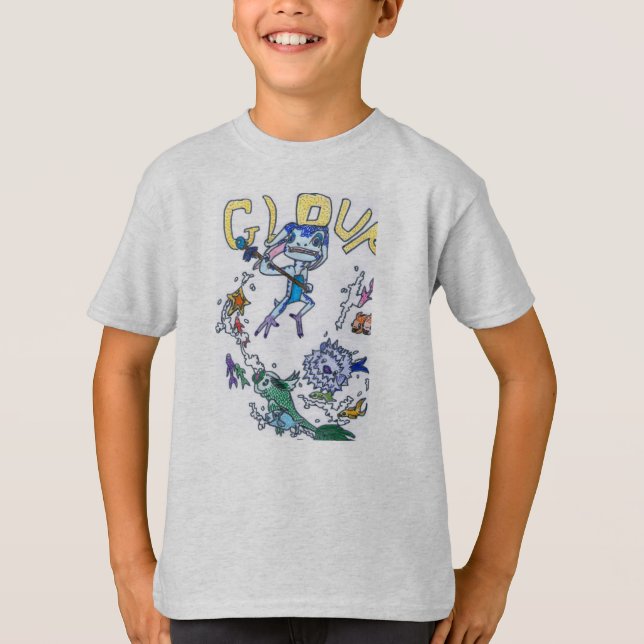 Camiseta Gloup, o vigia do mar (Frente)