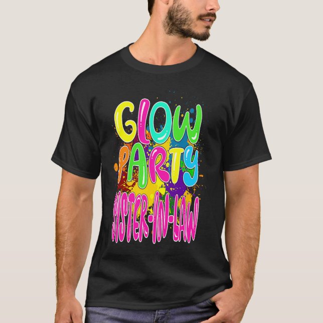 Camiseta Glow Party Clothing Glow Party Tees Glow Party Sis (Frente)