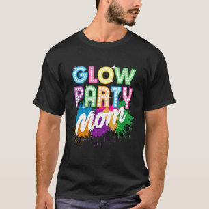 Camiseta Glow Party Mom Retro Glow Party 80s Costume