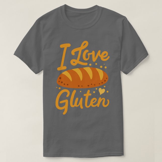 Camiseta Gluten Bread Baking Baker (Frente do Design)