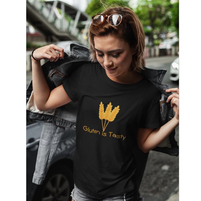 Camiseta Gluten é Trigo Fazenda Engraçado (Criador carregado)