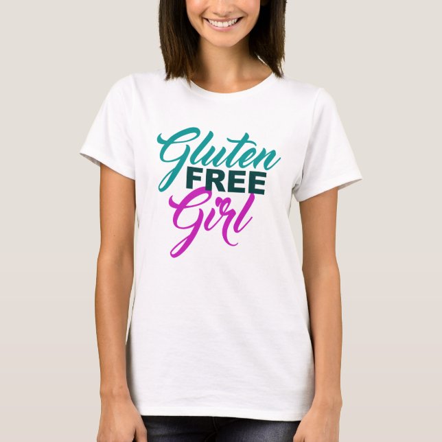 Camiseta Gluten Free Girl (Frente)